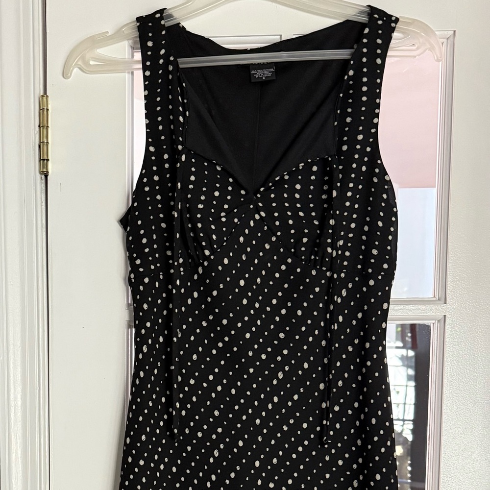 Black Polka Dot Dress